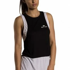 Lonsdale London Britney Tank Black White