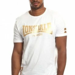 Lonsdale London Lonsdale Hodge T-Shirt White Gold