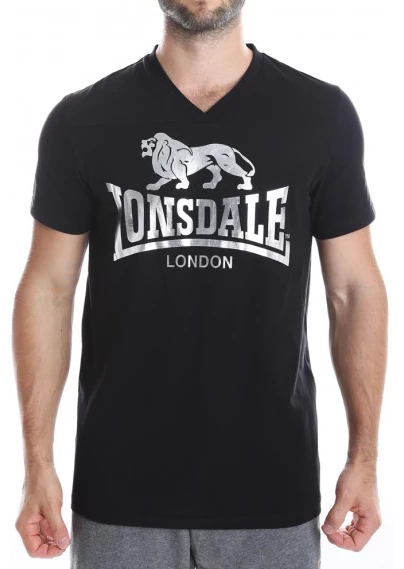 Lonsdale London Warren Black Silver