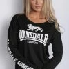 Lonsdale London Lonsdale Orson Long Sleeved T-shirt Black LL15204LS -Baby Crib Clothing & Footwear Sales Store Lonsdale Orson Black Famous Rock Shop Newcastle 800x