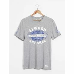 Elwood Mainline Tee Grey Marle -Baby Crib Clothing & Footwear Sales Store M1440116 GREY MARLE 10 800x
