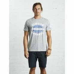Elwood Mainline Tee Grey Marle -Baby Crib Clothing & Footwear Sales Store M1440116 GREY MARLE 11 800x