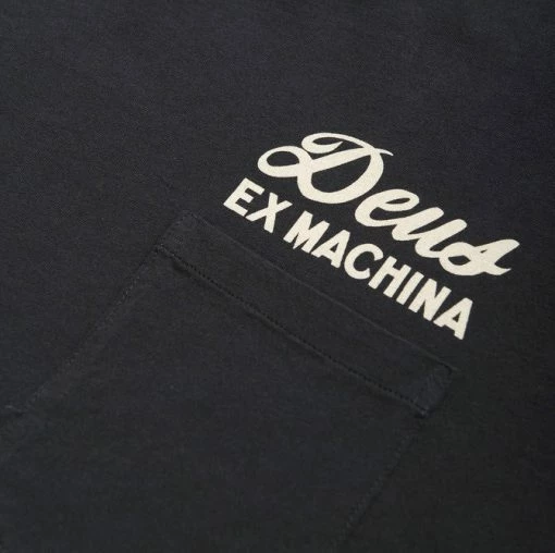 Deus Ex Machina Milan Address T-Shirt Black DMS41065B -Baby Crib Clothing & Footwear Sales Store MILAN TEE 5.5 800x