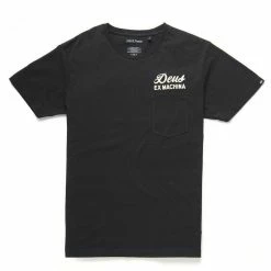 Deus Ex Machina Milan Address T-Shirt Black DMS41065B