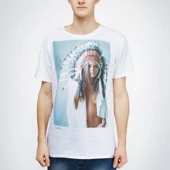 Macbeth Jason Reposar Headdress T-Shirt White