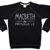 Macbeth Vegan Scribble Fleece Black