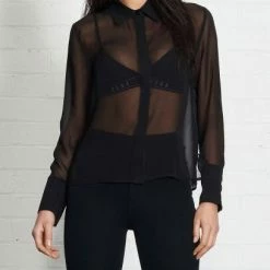 Nana Judy Atlantic LS Shirt Black