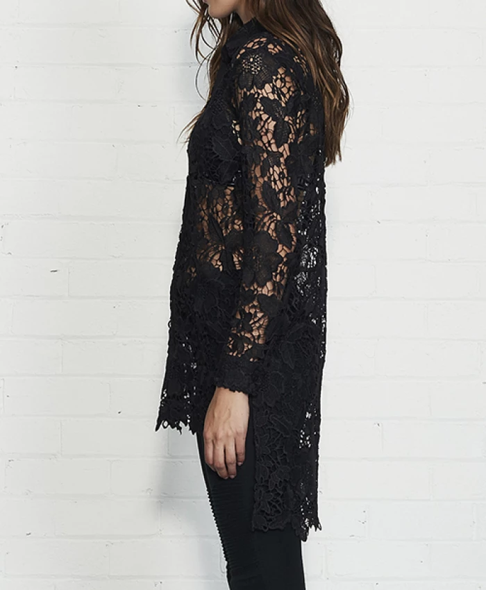 Nana Judy Teen Spirit Shirt Black Lace NW5014 - Image 3