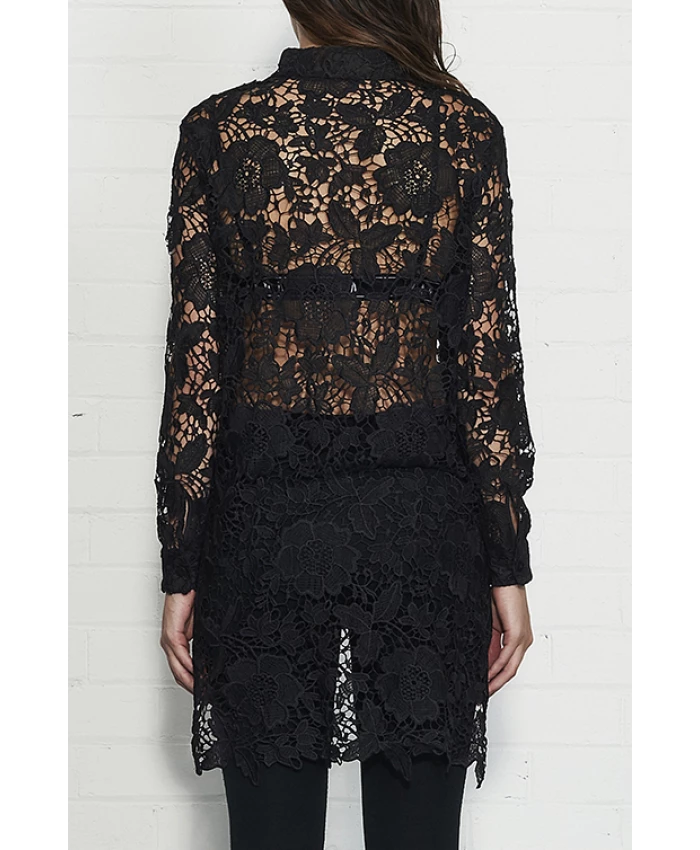 Nana Judy Teen Spirit Shirt Black Lace NW5014 - Image 4