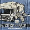 OGR Adv B4 Dementia Indigo Men's T-Shirt Old Guys Rule
