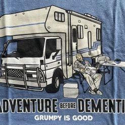 OGR Adv B4 Dementia Indigo Men's T-Shirt Old Guys Rule