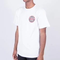 Obey Dissent MFG Wreath Tee White