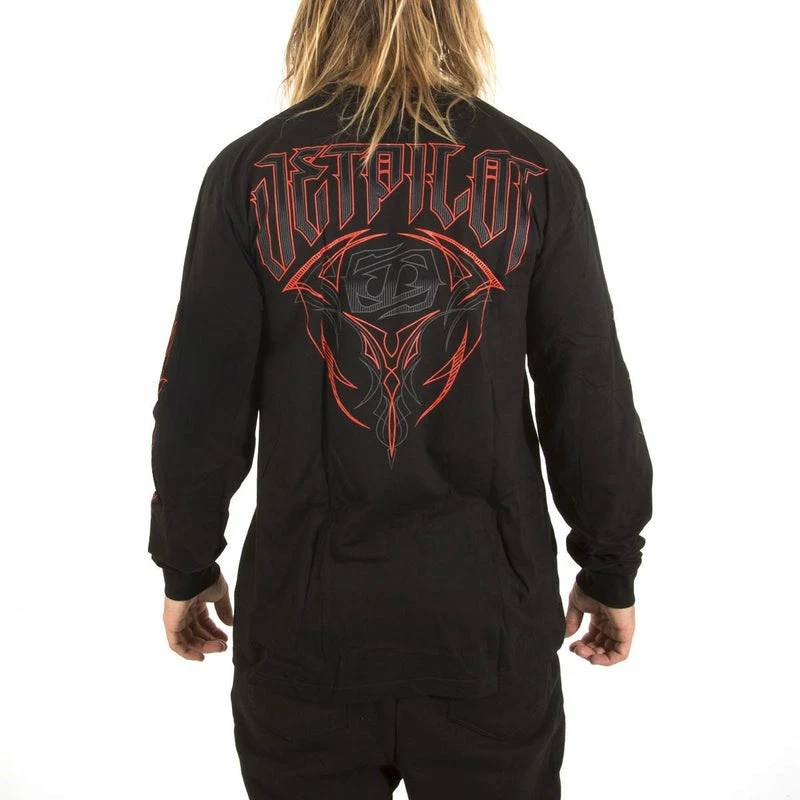 Jetpilot Petrol Line Long Sleeve Tee W16951 - Image 2