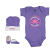Converse Purple 3pc Infant Gift Set CNV063001 -Baby Crib Clothing & Footwear Sales Store Purple set 800x