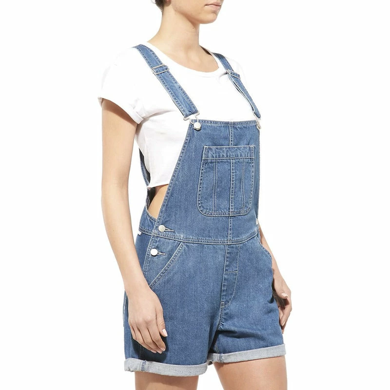 Riders By Lee Dungaree Short Rigid Gypsy Blue 551146 4 Riders By Lee Dungaree Short Rigid Gypsy Blue 551146 - Image 2