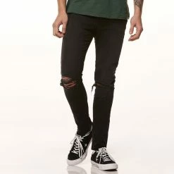 Riders By Lee R1 Super Skinny Black Pistol