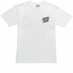 Santa Cruz Men's White A Frame 2 Tee