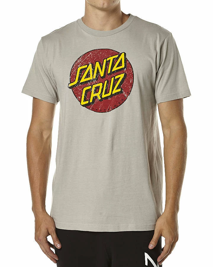 Santa Cruz Vintage Dot Acid Tee - Acid Cement