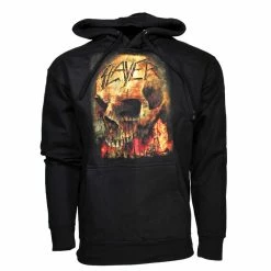 Famous Rock Shop Slayer Fire Skull Hoodie