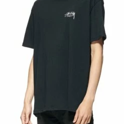 Stussy Designs Short Sleeve Tee Black ST002002 -Baby Crib Clothing & Footwear Sales Store StussyDesignsShortSleeveTeeBlackST002002FamousRockShopNewcastle 2300NSW.Australia.3 800x