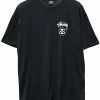 Stussy Solid Stock Link Black -Baby Crib Clothing & Footwear Sales Store StussySolidStockLinkBlack 800x