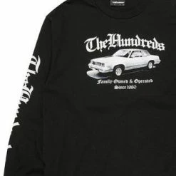 The Hundreds Los Cientos LS Tee Black 7 The Hundreds Los Cientos LS Tee Black -Baby Crib Clothing & Footwear Sales Store The Hundreds Los Cientos Famous Rock Shop Newcastle2 800x