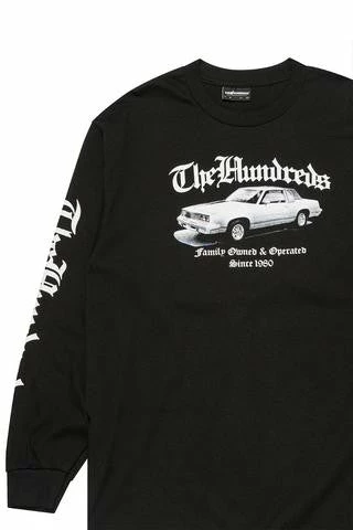 The Hundreds Los Cientos LS Tee Black 5 The Hundreds Los Cientos LS Tee Black - Image 3