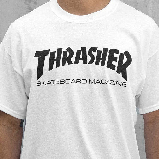 Thrasher Skate Mag Tee White 111107