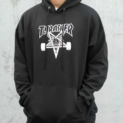 Thrasher Skategoat Hood Black