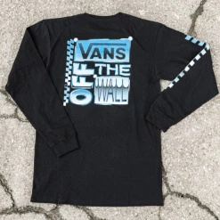 Vans AVE Chrome Longsleeve Black -Baby Crib Clothing & Footwear Sales Store Vans AVE Chrome Longsleeve Black3 800x