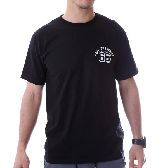 Vans M Shot Clock T-Shirt Black VN-02OABLK