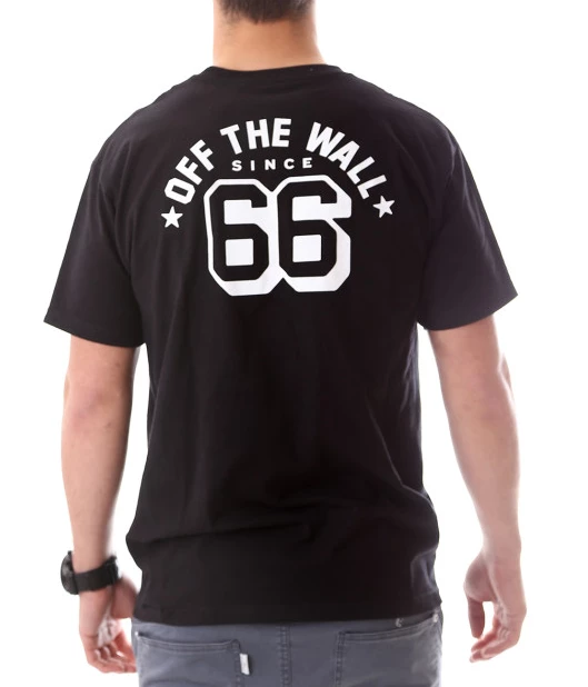 Vans M Shot Clock T-Shirt Black VN-02OABLK - Image 2