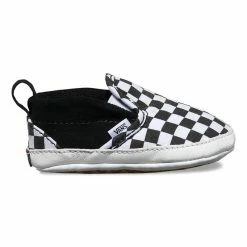Vans Slip On Crib Checker Black & True White