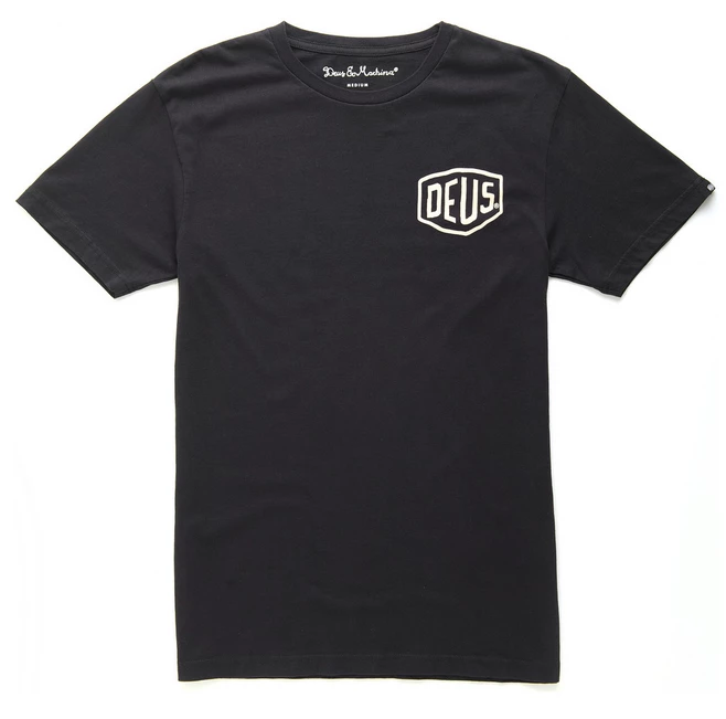 Deus Venice CA. Address Tee Black D1808 3 Deus Venice CA. Address Tee Black D1808