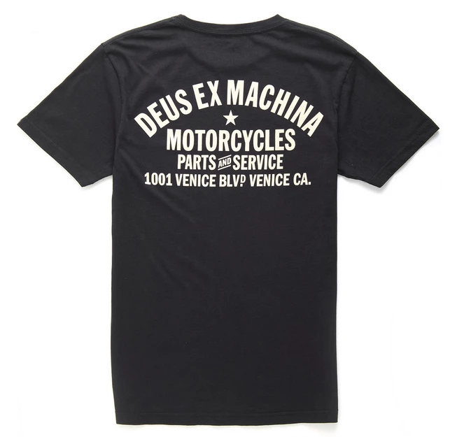 Deus Venice CA. Address Tee Black D1808 4 Deus Venice CA. Address Tee Black D1808 - Image 2