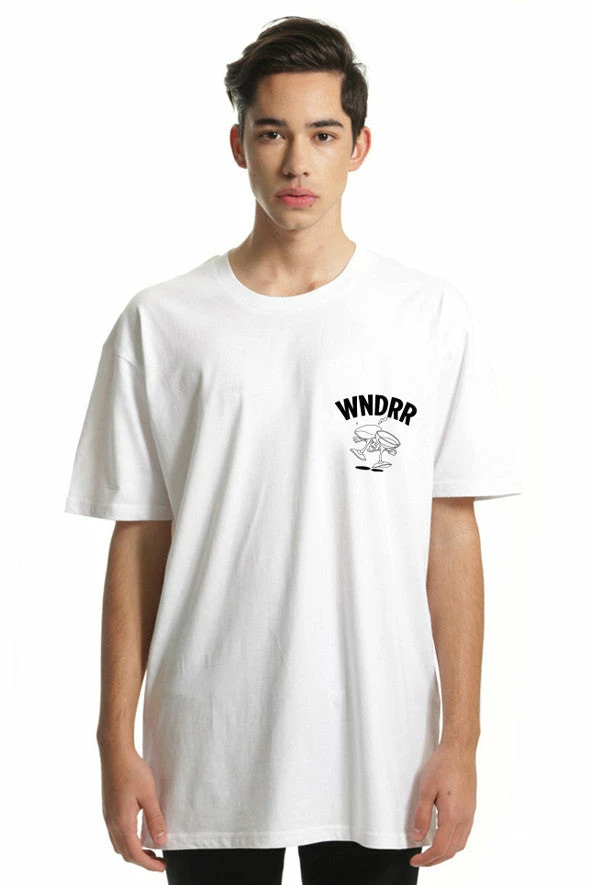 WNDRR Good Life Custom Fit Tee White