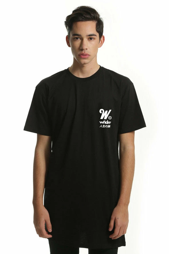 WNDRR Paranoid Custom Fit Tee Black