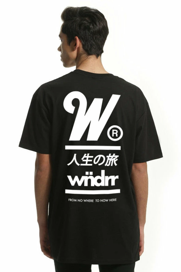WNDRR Paranoid Custom Fit Tee Black - Image 2