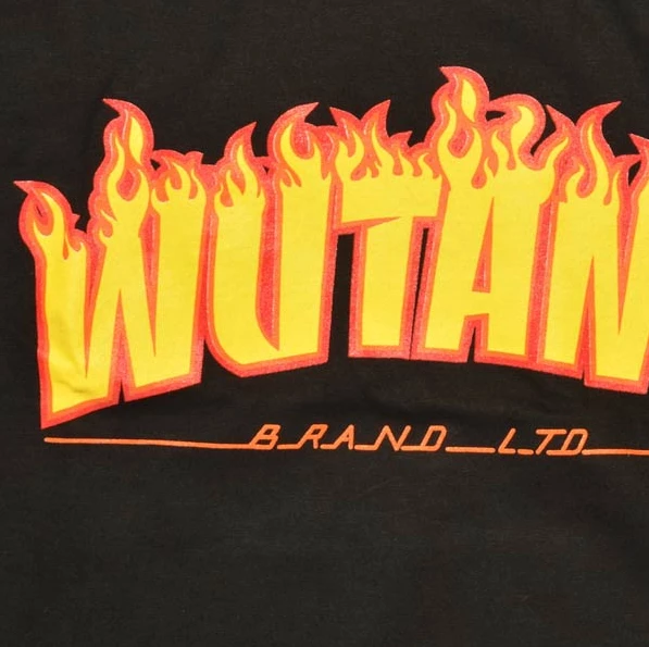 WU-TANG Brand LTD Wu Fire T-Shirt Black - Image 2