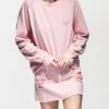 Ziggy Denim Ziggy Clique Sweat Pink ZWT448
