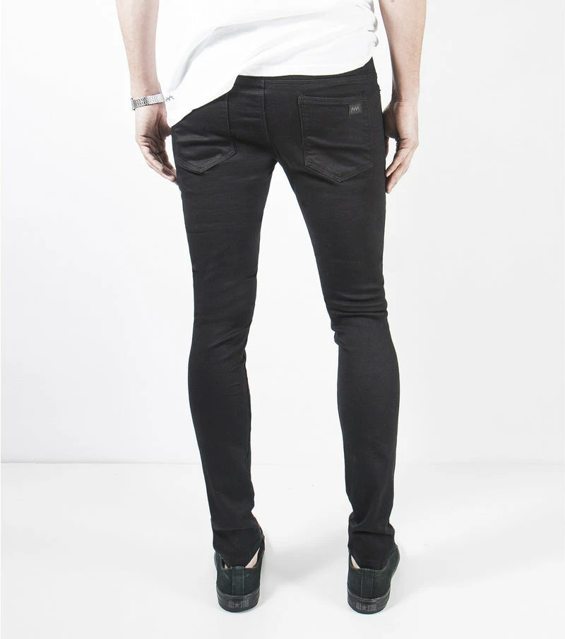 Ziggy Denim Matchsticks Jeans Black ZM-554 - Image 2