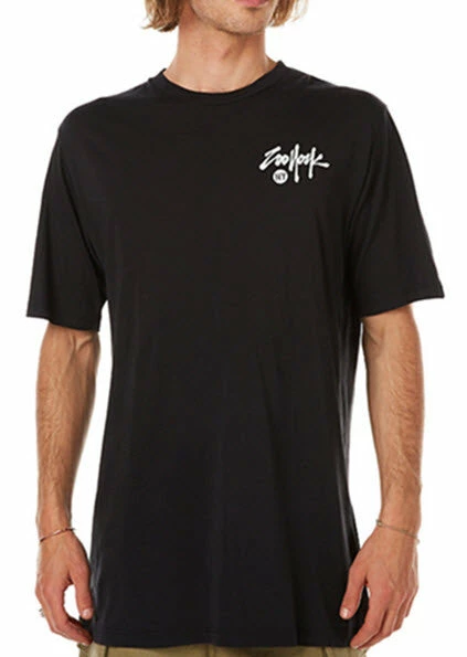 Zoo York Boroughs Tall Tee - Jet Black ZY-MTD6010 - Image 3