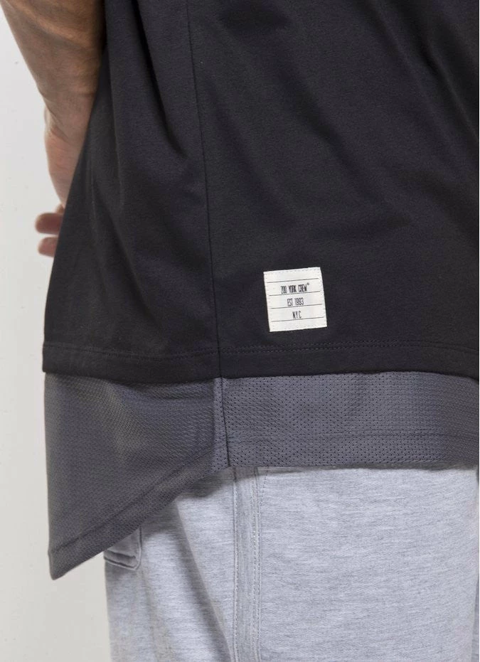 Zoo York Stealth Tall Tee Jet Black - Image 3