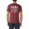 Vans Custom Classic Tee Burgundy