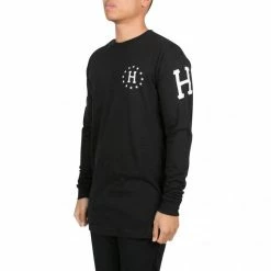 Huf Audible Long Sleeve Tee Black