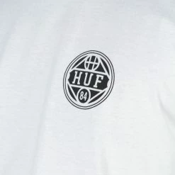 Huf Shield Tee White -Baby Crib Clothing & Footwear Sales Store huf shield tee white 2 800x