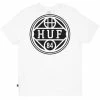 Huf Shield Tee White
