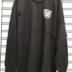 Majestic Athletic NFL Oakland Raiders Rando LS Tee Black MOR6700DB