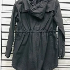 Ladakh Stopwatch Anorak Charcoal Blue Coat