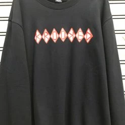 Krooked Skateboards Krooked Logo Men's Navy Jumper